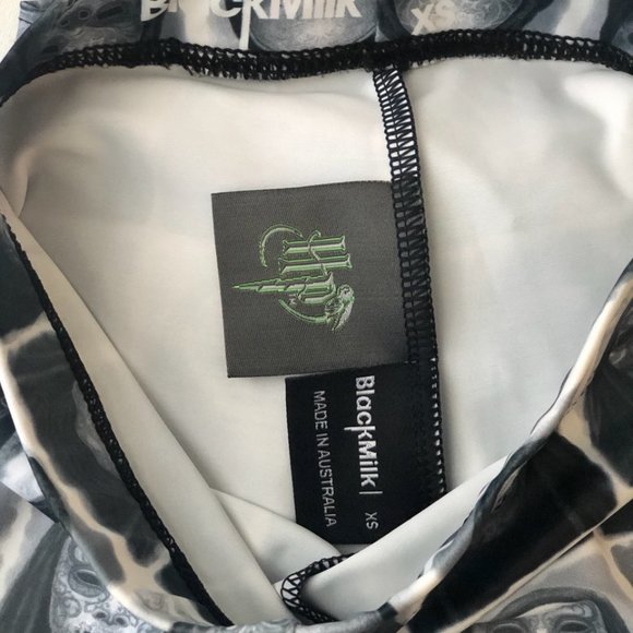 XS BlackMilk Death Eater HWMF Leggings - Picture 4 of 4